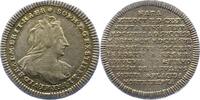 Braunschweig-Calenberg-Hannover 1/8 Sterbetaler Sophie von der Pfalz, Gemahlin von Ernst August +1714. -