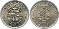 Portugal-Angola 2, 5 Escudos Unter portugiesischer Verwaltung 1910-1975. -