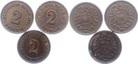 Kleinmünzen 2 Pfennig -