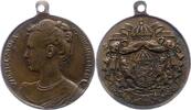 Niederlande-Königreich Bronzemedaille Wilhelmina I. 1890-1948. -