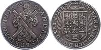 Braunschweig-Calenberg-Hannover 1/2 Taler Johann Friedrich 1665-1679. -