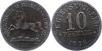 Braunschweig 10 Pfennig Eisen Herzogtum Braunschweig. -