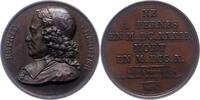 Personenmedaillen Bronzemedaille Flechier, Esprit 1632-1710, Bischof von Nîmes und Mitglied der Académie française. -