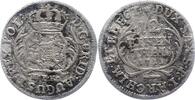 Sachsen-Albertinische Linie 1/12 Taler Friedrich August I. 1694-1733. -