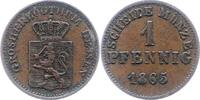 Hessen-Darmstadt Pfennig Ludwig III. 1848-1877. -
