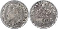 Frankreich 20 Centimes Napoleon III. 1852-1870. -