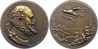 Frankreich Bronzemedaille Heinrich IV. 1589-1610. -