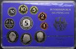 Kursmünzensatz Mark 1945-2001. -