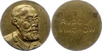 Personenmedaillen Bronzemedaille Virchow, Rudolf *1821 Schivelbein(Pommern), +1902 Berlin, deutscher Anatom und Anthropologe. -