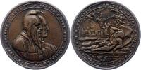 Erzgebirge Bronzegussmedaille -