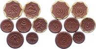 Freistaat Sachsen Kompletter Satz 20 Pfennig bis 20 Mark -