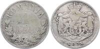 Rumänien Leu Carl I. 1866-1914. -