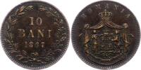 Rumänien 10 Bani Carl I. 1866-1914. -