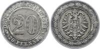 Kleinmünzen 20 Pfennig -