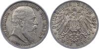 Baden 2 Mark Friedrich I. 1856-1907. -