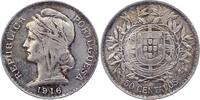 Portugal 50 Centavos Republik seit 1910. -