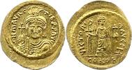 Solidus Gold Mauricius Tiberius 582 - 602. -