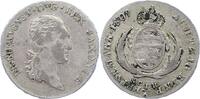 Sachsen-Albertinische Linie 1/6 Taler Friedrich August I. 1806-1827. -