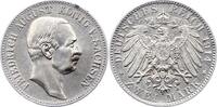 Sachsen 2 Mark Friedrich August III. 1904-1918. -