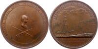 Russland Große Bronzemedaille Katharina II. 1762-1796. -