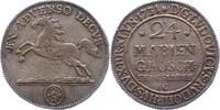 Braunschweig-Wolfenbüttel 24 Mariengroschen Feinsilber Ludwig Rudolph 1731-1735. -