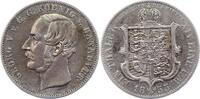 Braunschweig-Calenberg-Hannover Ausbeutetaler Georg V. 1851-1866. -
