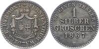 Waldeck Silbergroschen Georg Victor 1852-1893. -