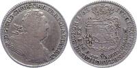 Sachsen-Albertinische Linie 2/3 Taler Friedrich Christian 1763. -
