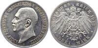 Mecklenburg-Strelitz 3 Mark Adolf Friedrich V. 1904-1914. -