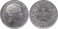 Nassau 1/2 Gulden Adolph 1839-1866. -