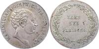 Bayern 1/2 Schulpreistaler Maximilian I. Joseph 1806-1825. -