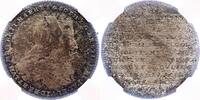 Braunschweig-Calenberg-Hannover 1/4 Sterbetaler Sophie von der Pfalz, Gemahlin von Ernst August +1714. -