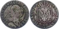 Brandenburg-Preußen 4 Groschen Friedrich Wilhelm II. 1786-1797. -