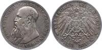 Sachsen-Meiningen 3 Mark Georg II. 1866-1914. -