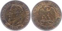 Frankreich 2 Centime Napoleon III. 1852-1870. -