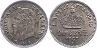 Frankreich 20 Centimes Napoleon III. 1852-1870. -