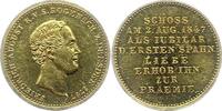 Sachsen-Albertinische Linie Dukat Gold Friedrich August II. 1836-1854. -