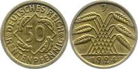 Weimarer Republik 50 Rentenpfennig -