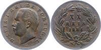 Portugal 20 Reis Luis I. 1861-1889. -