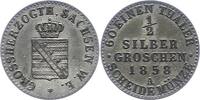Sachsen-Weimar-Eisenach Silbergroschen Carl Alexander 1853-1901. -