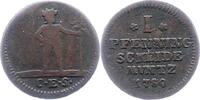 Braunschweig-Wolfenbüttel Pfennig Karl I. 1735-1780. -