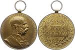 Haus Habsburg Bronzemedaille Franz Joseph I. 1848-1916. -