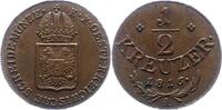 Haus Habsburg 1/2 Kreuzer Franz II.(I.) 1792-1835. -