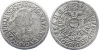 Friedberg, Reichsburg 6 Kreuzer Philipp Adolph von Rau zu Holzhausen 1685-1698. -