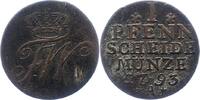 Brandenburg-Preußen Kupfer Pfennig Friedrich Wilhelm II. 1786-1797. -