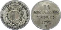 Augsburg-Bistum 1/24 Taler Clemens-Wenzel von Sachsen-Polen 1768-1803. -