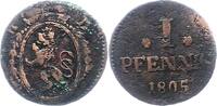Hessen-Darmstadt Pfennig Ludwig X. 1790-1806. -