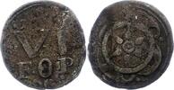 Osnabrück-Bistum 6 Pfennig Franz Wilhelm von Wartenberg 1625-1661. -