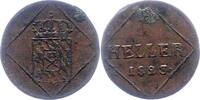 Bayern Heller Maximilian I. Joseph 1806-1825. -