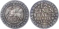 Stolberg-Stolberg Ausbeute 1/12 Taler Jost Christian und Christoph Ludwig 1738-1739. -